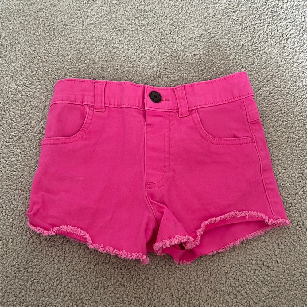Garanimals Pink cutt-off denim shorts Size 5T